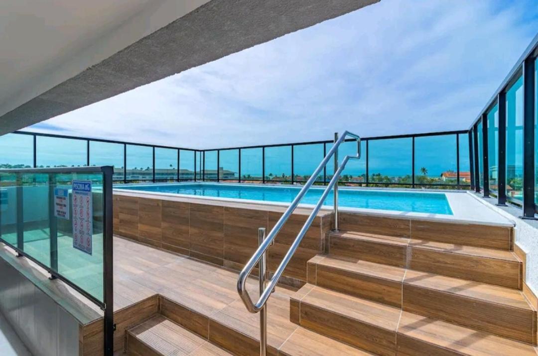 Flat Mobiliado, Com Piscina, 300M Da Praia! Pôrto das Galinhas Eksteriør billede